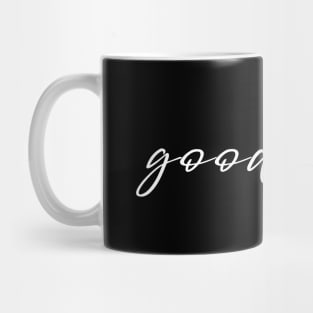 GOOD VIBES for Radiating Positivity Joy Happiness Mug